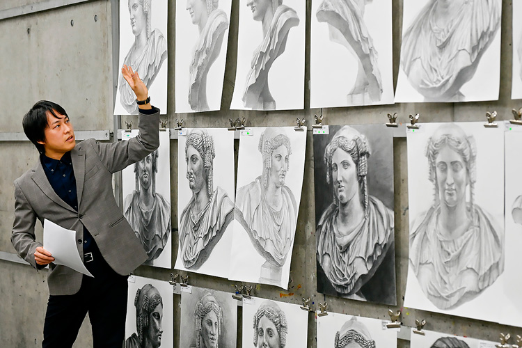 冬期公開デッサンコンクール